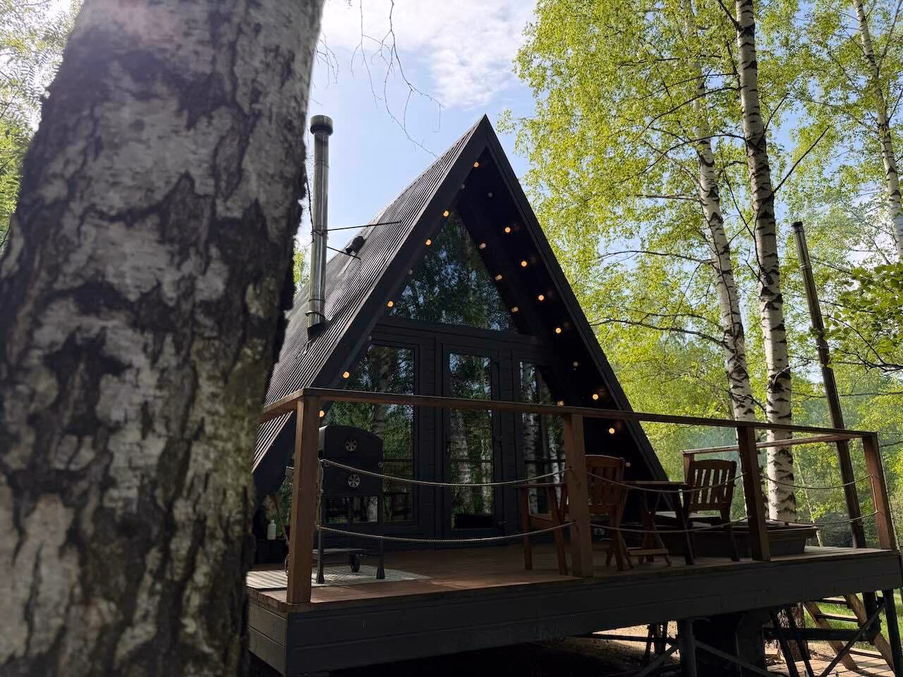 A-frame с банным чаном — фото 1