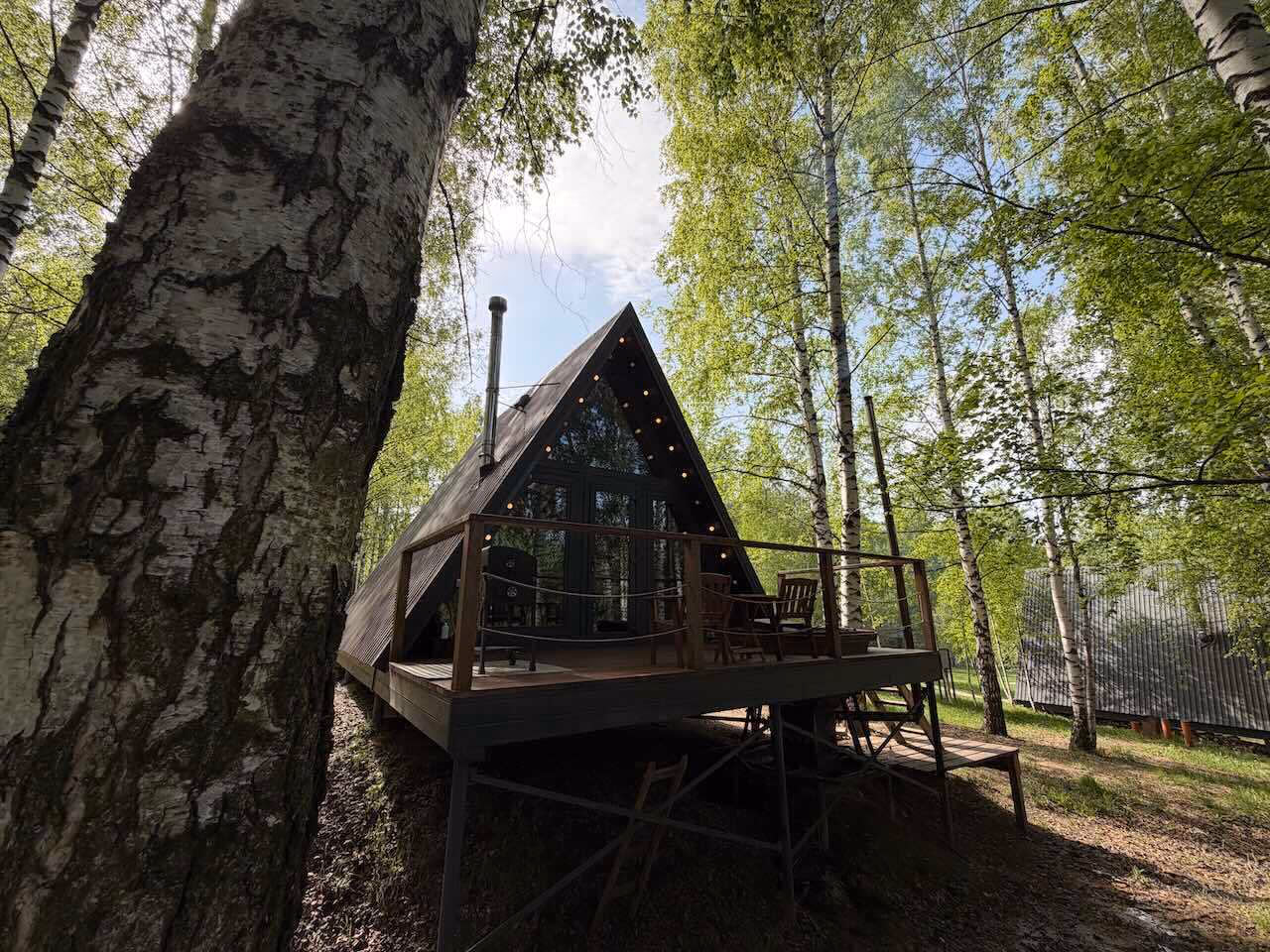A-frame с банным чаном — фото 9